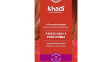 Vopsea Naturala Henna Rosu - Khadi Pure Henna Natural Hair Color, 100 g