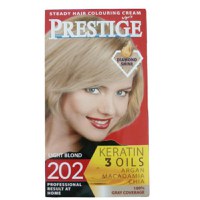 Vopsea pentru Par Rosa Impex Prestige, nuanta 202 Light Blonde - 1