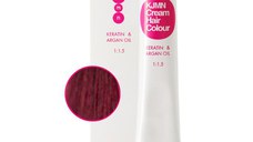 Vopsea Permanenta - Blond Inchis cu Nuanta de Violet - Kallos KJMN Cream Hair Colour nuanta 6.20 Dark Violet Blond 100ml
