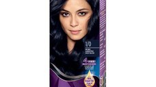 Vopsea Permanenta cu Ulei de Argan - Wella Wellaton Intense, nuanta 1/0 Negru Albastrui, 110 ml