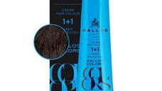 Vopsea Permanenta - Kallos Colors Cream Hair Colour, nuanta 2N Brun, 60 ml