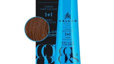 Vopsea Permanenta - Kallos Colors Cream Hair Colour, nuanta 6D Blond Inchis Tutun, 60 ml