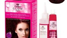 Vopsea Permanenta - Kallos Glow Long Lasting Cream Hair Colour Nuanta 620 Roscat Aubergine