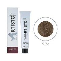 Vopsea permanenta pentru par Elea Professional Artisto Color, 9/72 Blond maro violet, 100 ml - 1