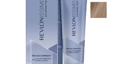 Vopsea Permanenta - Revlon Professional Revlonissimo Colorsmetique Ker-Ha Complex Permanent Hair Color, nuanta 7.12 Medium Ash Iridescent Blonde, 60 m