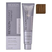 Vopsea Permanenta - Revlon Professional Revlonissimo Colorsmetique Permanent Hair Color, nuanta 5.3 Light Golden Brown, 60ml - 1