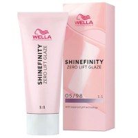 Vopsea Translucida Demipermanenta - Wella Professionals Shinefinity Zero Lift Glaze, nuanta 05/98 Steel Orchid, 60 ml - 1