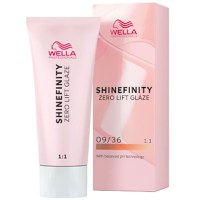 Vopsea Translucida Demipermanenta - Wella Professionals Shinefinity Zero Lift Glaze, nuanta 09/36 Vanilla Glaze, 60 ml - 1