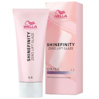Vopsea Translucida Demipermanenta - Wella Professionals Shinefinity Zero Lift Glaze, nuanta 09/65 Pink Shimmer, 60 ml - 1