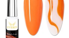 Artistic Liner Gel EVERIN 8ml – 01 | Gel liner portocaliu pentru linii fine și nail art profesional