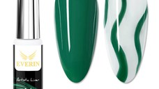 Artistic Liner Gel EVERIN 8ml – 14 | Gel liner verde smarald pentru contururi precise și designuri nail art