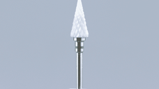 Capăt de Freză Ceramic Con 1C | Bit ProfesionaI Manichiură | Everin.ro