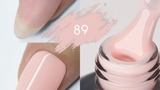 Color Rubber Base Kievskaya Nr. 89 15ml | Bază rubber roz nude delicat