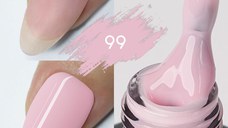 Color Rubber Base Kievskaya Nr. 99 15ml | Bază rubber roz baby delicat