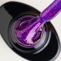 Colorful Rubber Base Kievskaya CF30 TPO Free | Bază rubber cu sclipici mov - 1