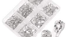 Cristale decor unghii marimi diferite LKZ-01 - SAF10 - EVERIN