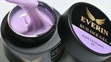 Everin Builder Gel Easy Leveling 08 – Gel Construcție Autonivelant 50g (Lavender Pastel)