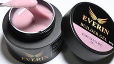 Everin Builder Gel Easy Leveling 09 – Gel Construcție Autonivelant 50g (Cover Milky Lilac)