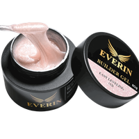Everin Builder Gel Easy Leveling 13 – Gel Construcție Autonivelant 50g (Crystal Rose Shimmer) - 1