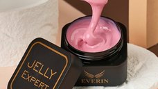 Everin Jelly Expert 50g 06 – Gel Jelly Cover Roz Intens pentru Unghii Elegante