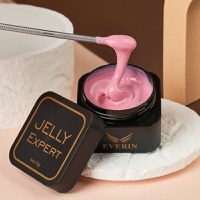 Everin Jelly Expert 50g 06 – Gel Jelly Cover Roz Intens pentru Unghii Elegante - 1