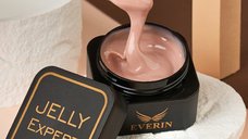 Everin Jelly Expert 50g 08 – Gel Jelly Cover Nude Cald Caramel pentru Unghii Elegante