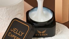 Everin Jelly Expert 50g 10 Milky White – Gel Jelly Alb Lăptos Intens Profesional