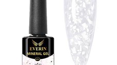 Everin Mineral 07, oja semipermanenta cu fulgi holografici albi, 7 ml