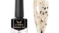 Everin Mineral 2, oja semipermanenta cu fulgi aurii si negri