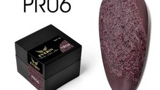 Everin Plaster Color Gel PR06 – Gel color texturat burgund închis, efect beton artistic (5g)