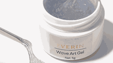 Everin Wave Art Gel Design 3D Clear – Gel 3D Transparent Multifuncțional pentru Design și Structuri Fine