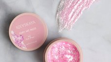 Fairy Art Paste Kievskaya 002 – Rose Wood, Gel Pastă Decorativă cu Efect Perlat Roz-Argintiu, 5g