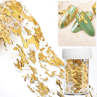 Foita decor unghii 4x50cm. Q003 Gold - Q003 - Everin.ro - 1