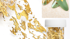 Foita decor unghii 4x50cm. Q003 Gold - Q003 - Everin.ro