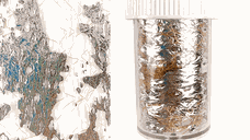 Foita decor unghii 4x50cm. Q007 Silver Gold - Q006 - EVERIN