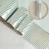 FOLIE DE TRANSFER HOLOGRAPHIC 4X100CM BP-63 - BP63 - Everin.ro - 1