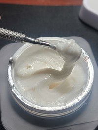 Gel Constructie Everin Forming Alb Laptos Glitter Holographic 10 15g | Gel Vascos Jelly Profesional - 1