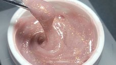Gel Constructie Everin Forming Nude Glitter Holographic 09 50g | Gel Vascos Jelly Profesional