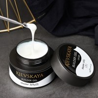 Gel Construcție Kievskaya Master Jelly 02 Milky White – 50gr | Gel Alb Lăptos TPO FREE - 1