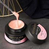 Gel Construcție Kievskaya Master Jelly 09 Pearly – 15gr | Gel Roz Perlat TPO FREE - 1