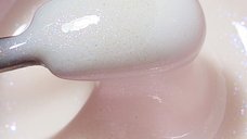 Gel Everin Shimmer Obsession 50gr - Milky White cu Sclipici 03