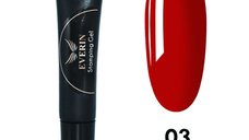Gel pentru Ștampilă la Tub Everin 03 – Roșu | Pigment Intens și Precizie Profesională