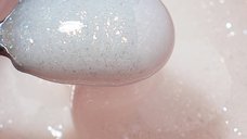 Gel Shimmer Milky White 05 - Everin 15gr cu Sclipici