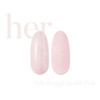 Her Poly-Acrygel SPARKLE PINK 30g - Everin - 1