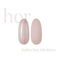 Her Rubber Base Soft Brown - Everin - 1