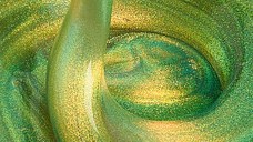 Kievskaya Freeze Gel Crushed Curry – Gel UV Galben Perlat Lichid | Everin.ro