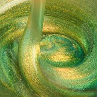 Kievskaya Freeze Gel Crushed Curry – Gel UV Galben Perlat Lichid | Everin.ro - 1