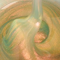 Kievskaya Freeze Gel Ice Princess – Gel Builder Lichid Alb Translucid cu Sclipici Fin - 1
