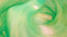 Kievskaya Freeze Gel Pool Party – Gel Builder Turcoaz Lichid cu Efect Sclipici Fin