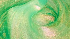 Kievskaya Freeze Gel Pool Party – Gel Builder Turcoaz Lichid cu Efect Sclipici Fin
